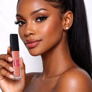 Glamour Liquid Lip Gloss - Soft Pink